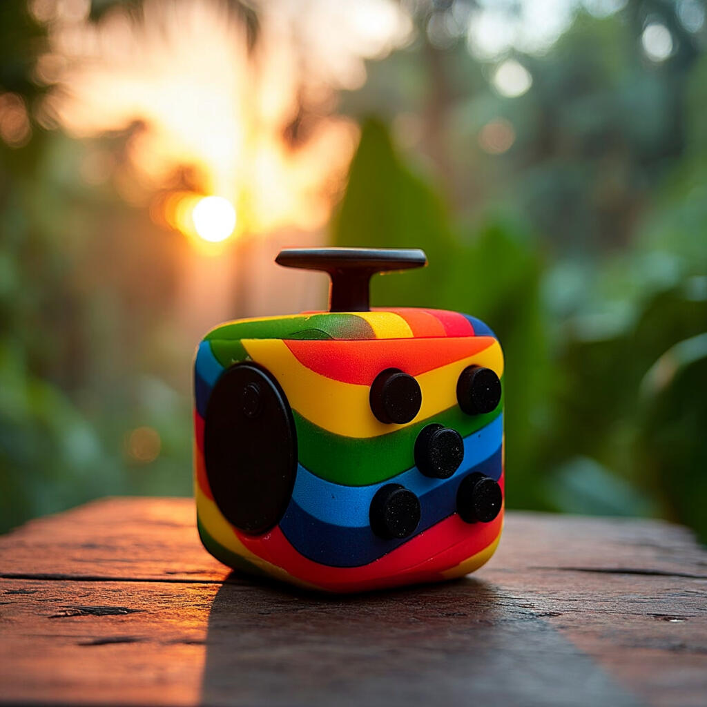 Fidget Cubo Jungle Mundo Emocional